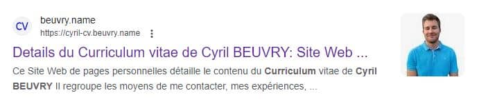 CV Cyril BEUVRY